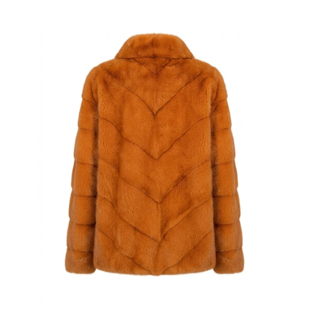Amber Flame Fur Coat