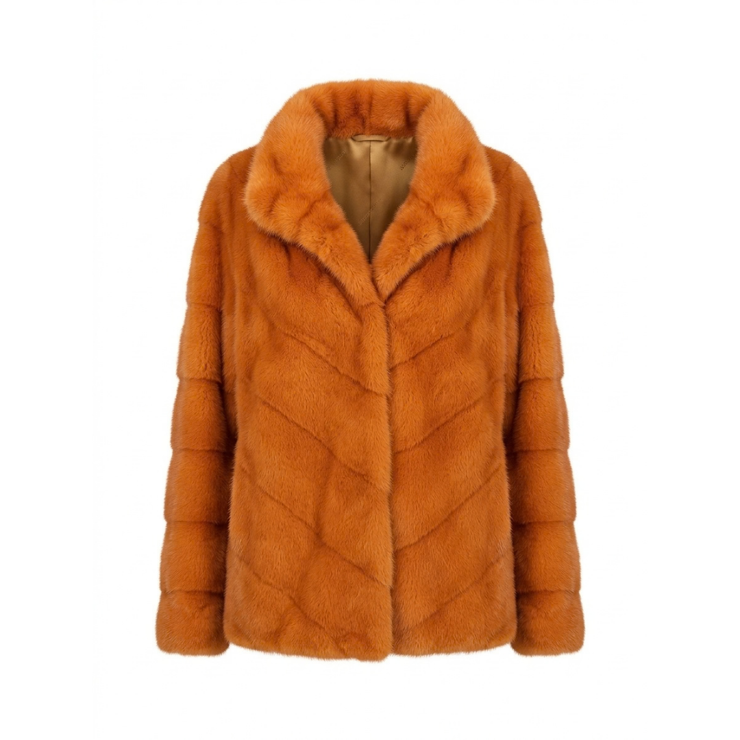 Amber Flame Fur Coat