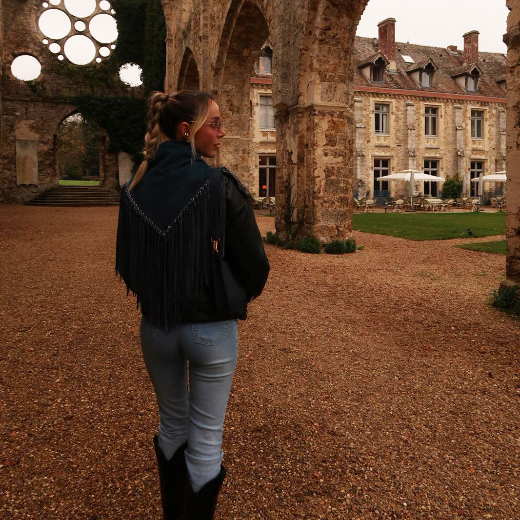 Signature Large Bandanna Scarf Blue