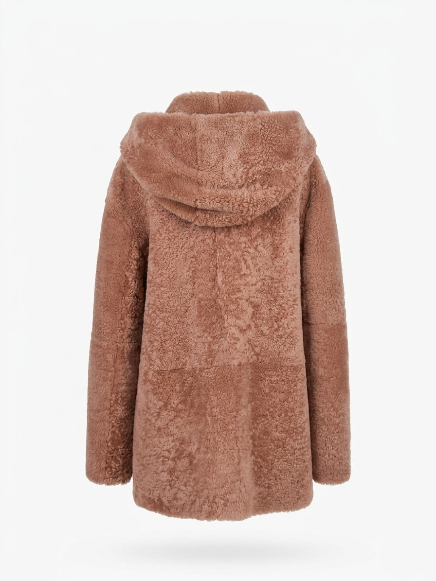 Cool Berry Plush Coat
