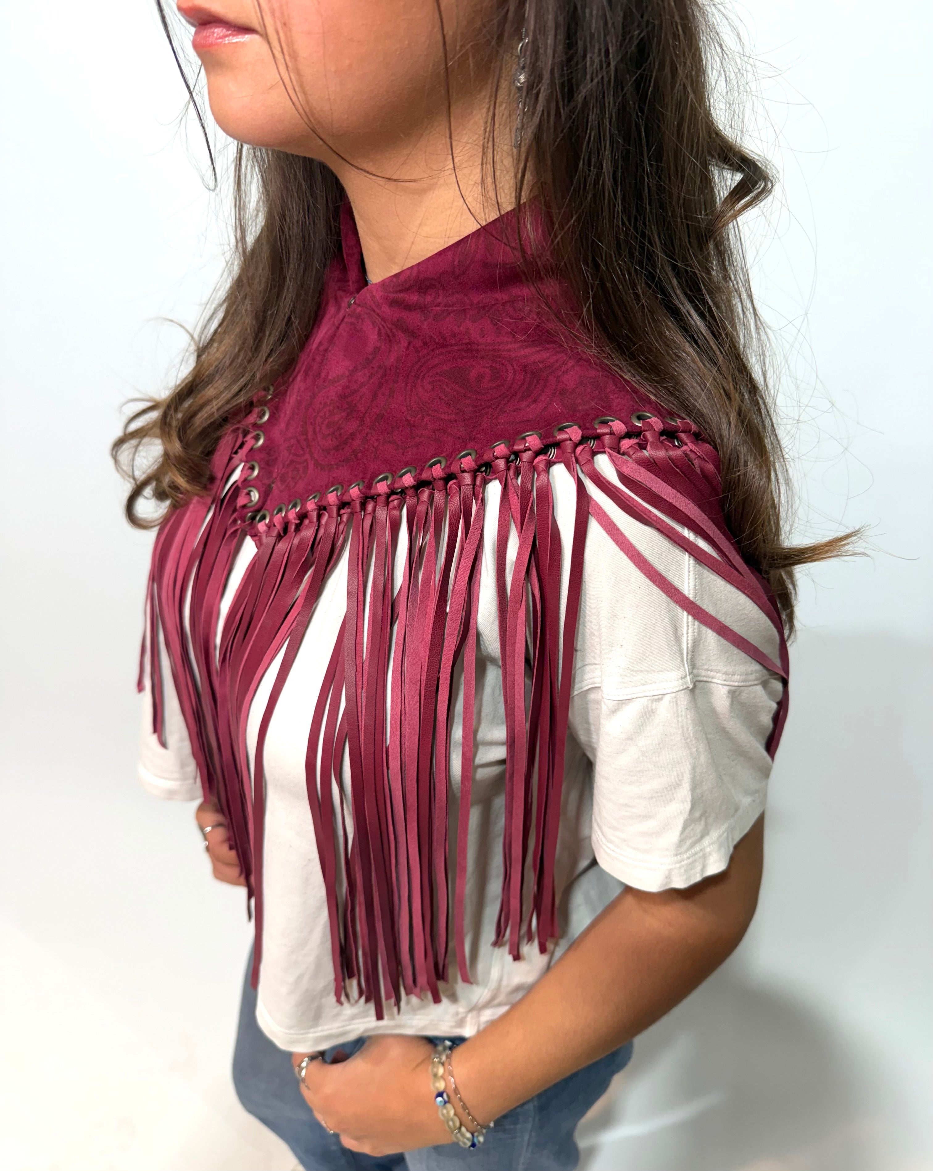 Signature Small Bandanna Scarf Rasberry