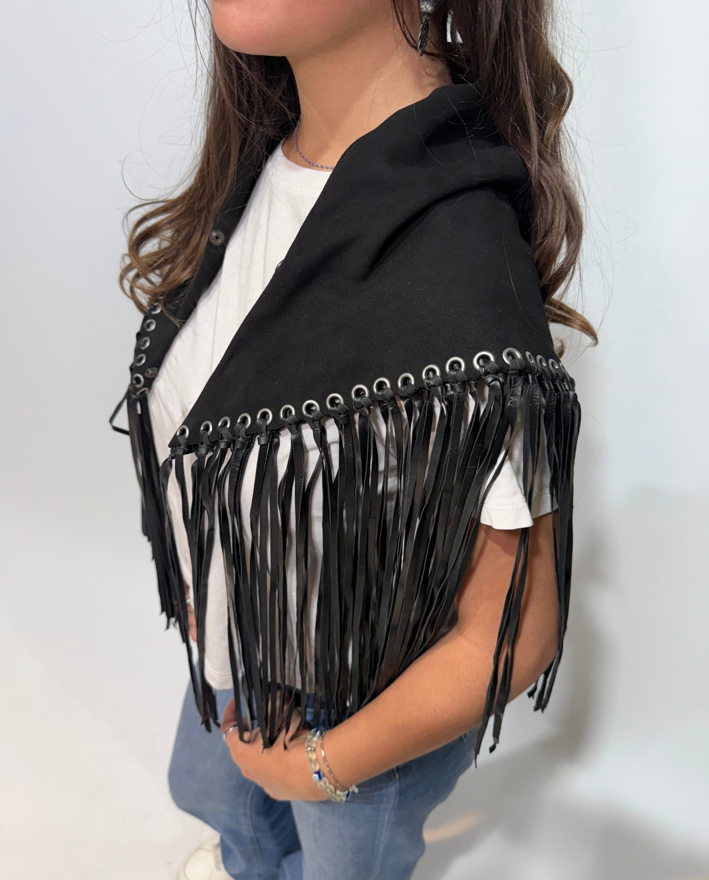 Signature Large Bandanna Scarf Black