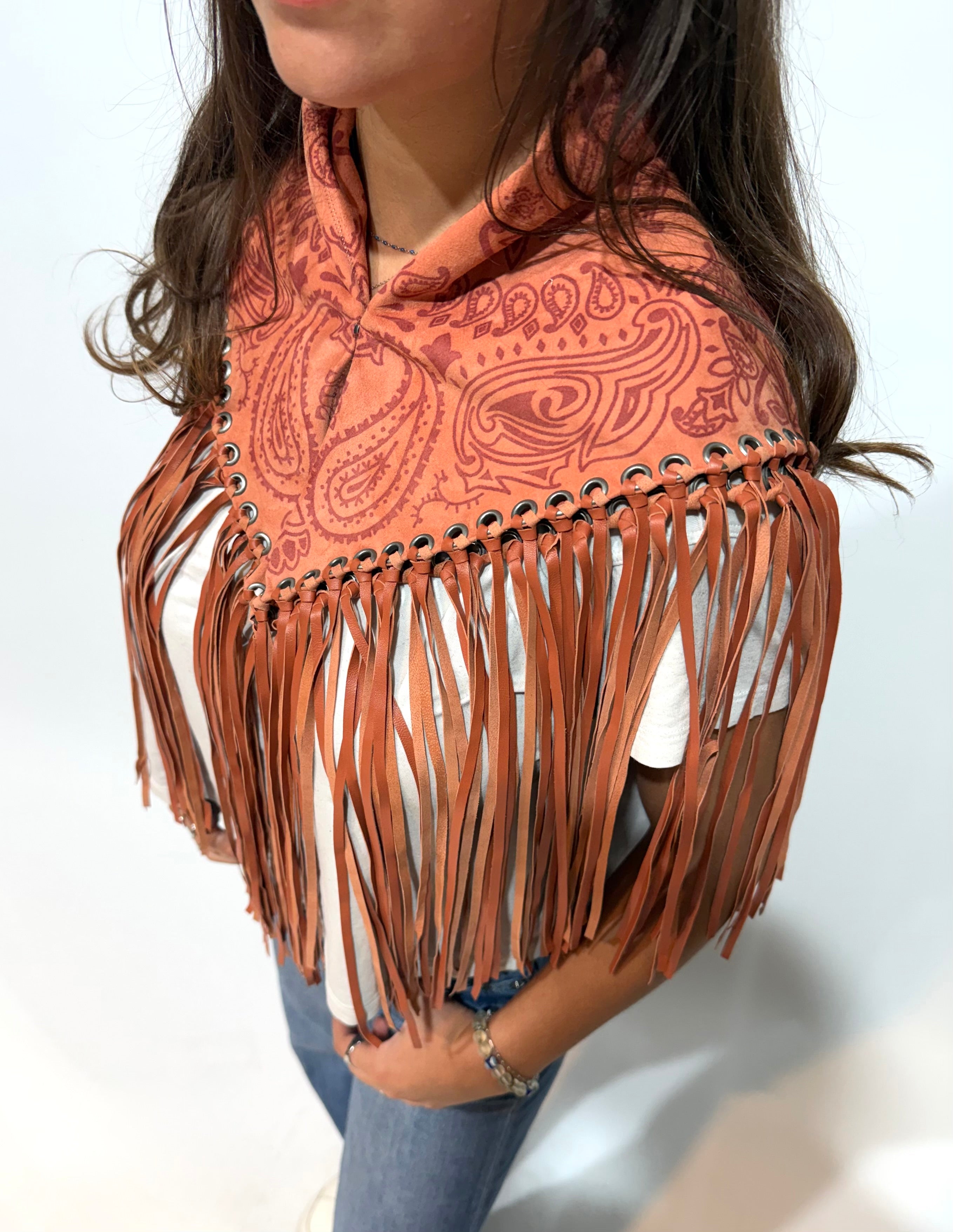 Signature Large Bandanna Scarf Coral