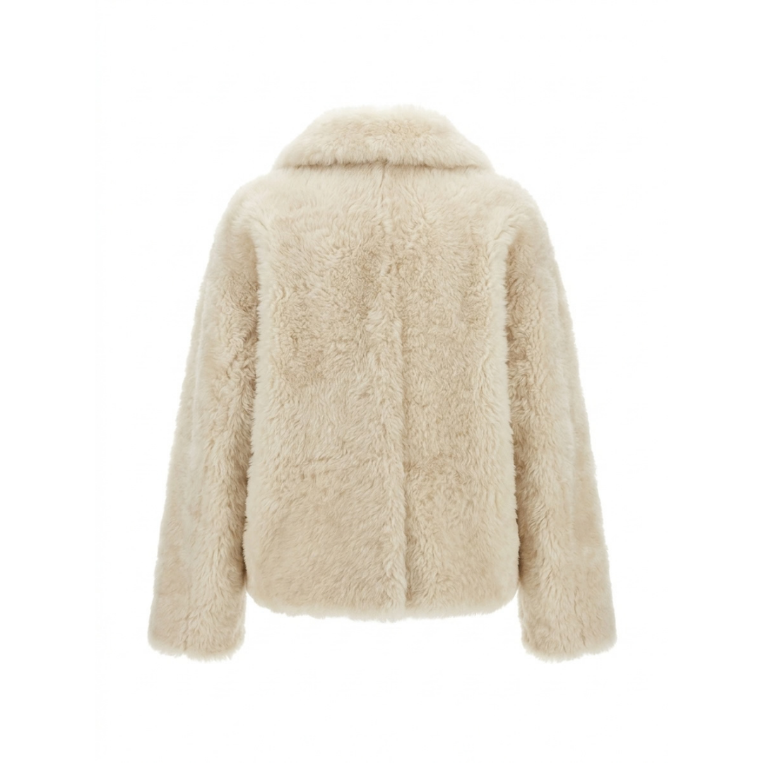 Ice Cloud 6-Button Coat