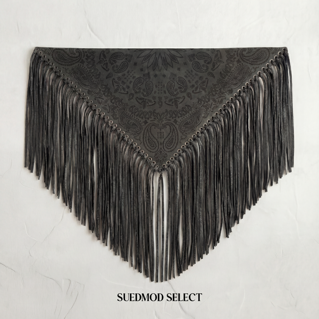 Signature Small Bandanna Scarf Light Charcoal
