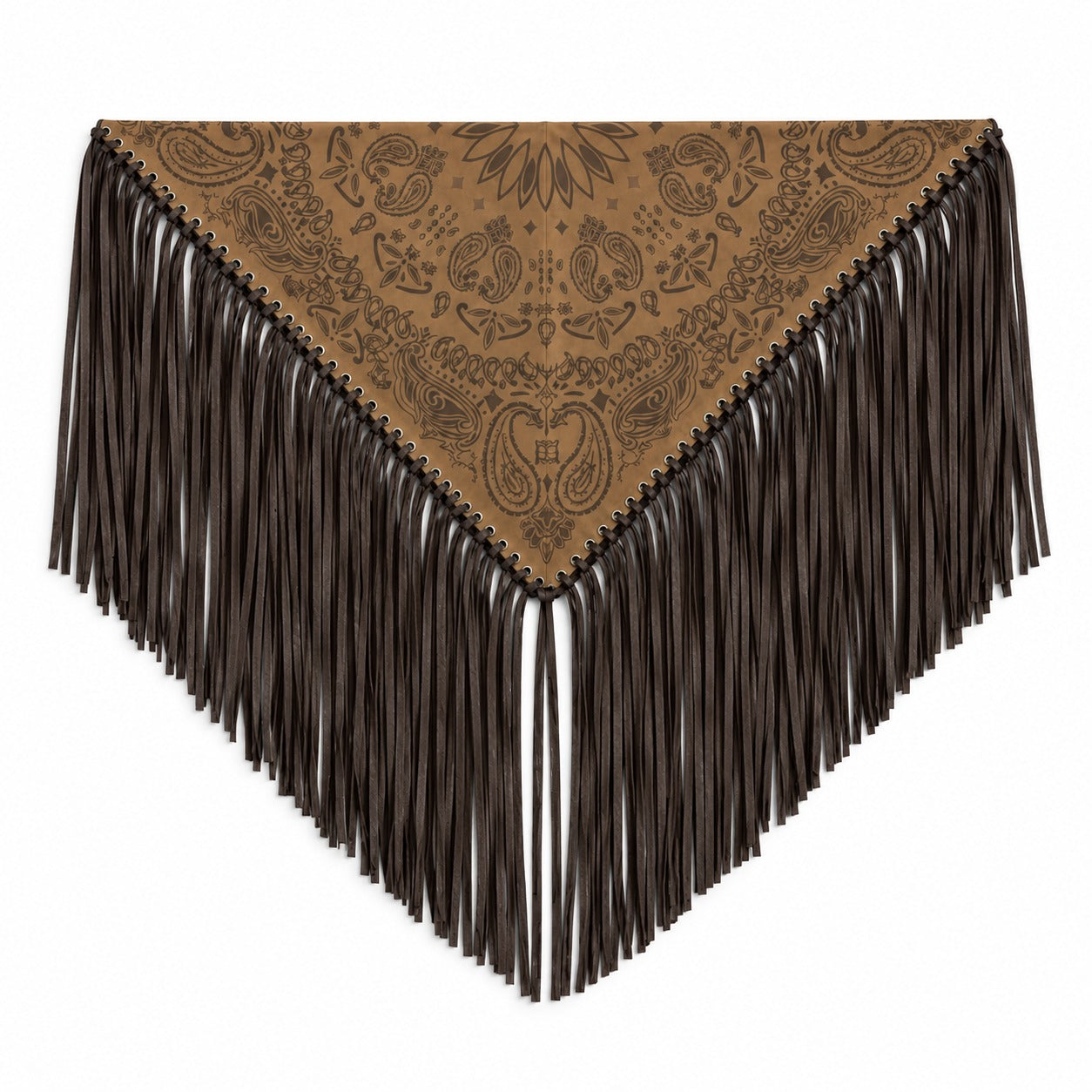 Signature Large Bandanna Scarf Mocha