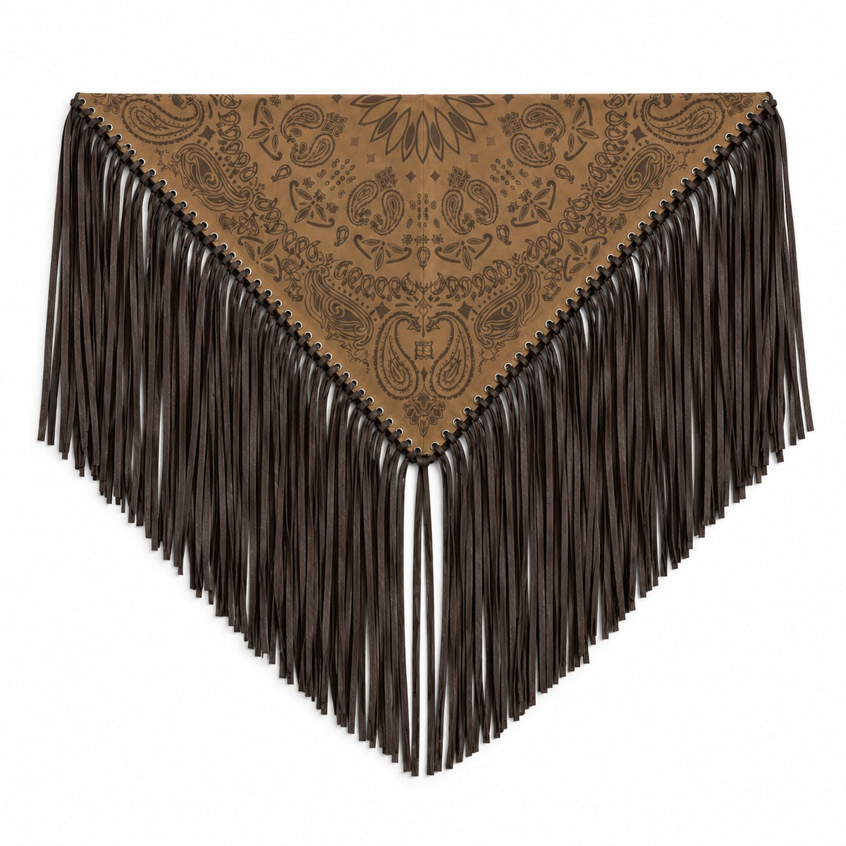 Signature Large Bandanna Scarf Mocha