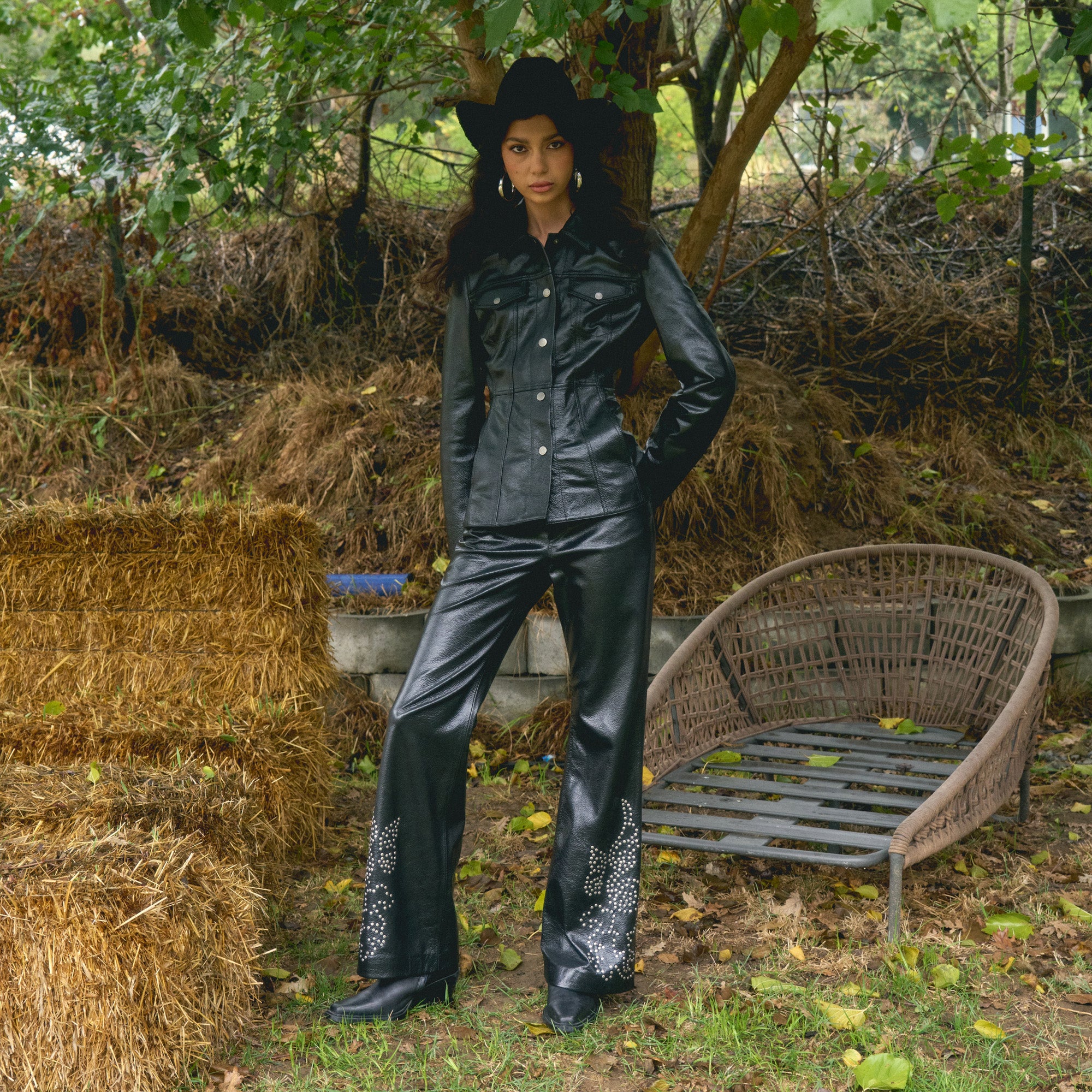 Fitted Dust Black Jacket