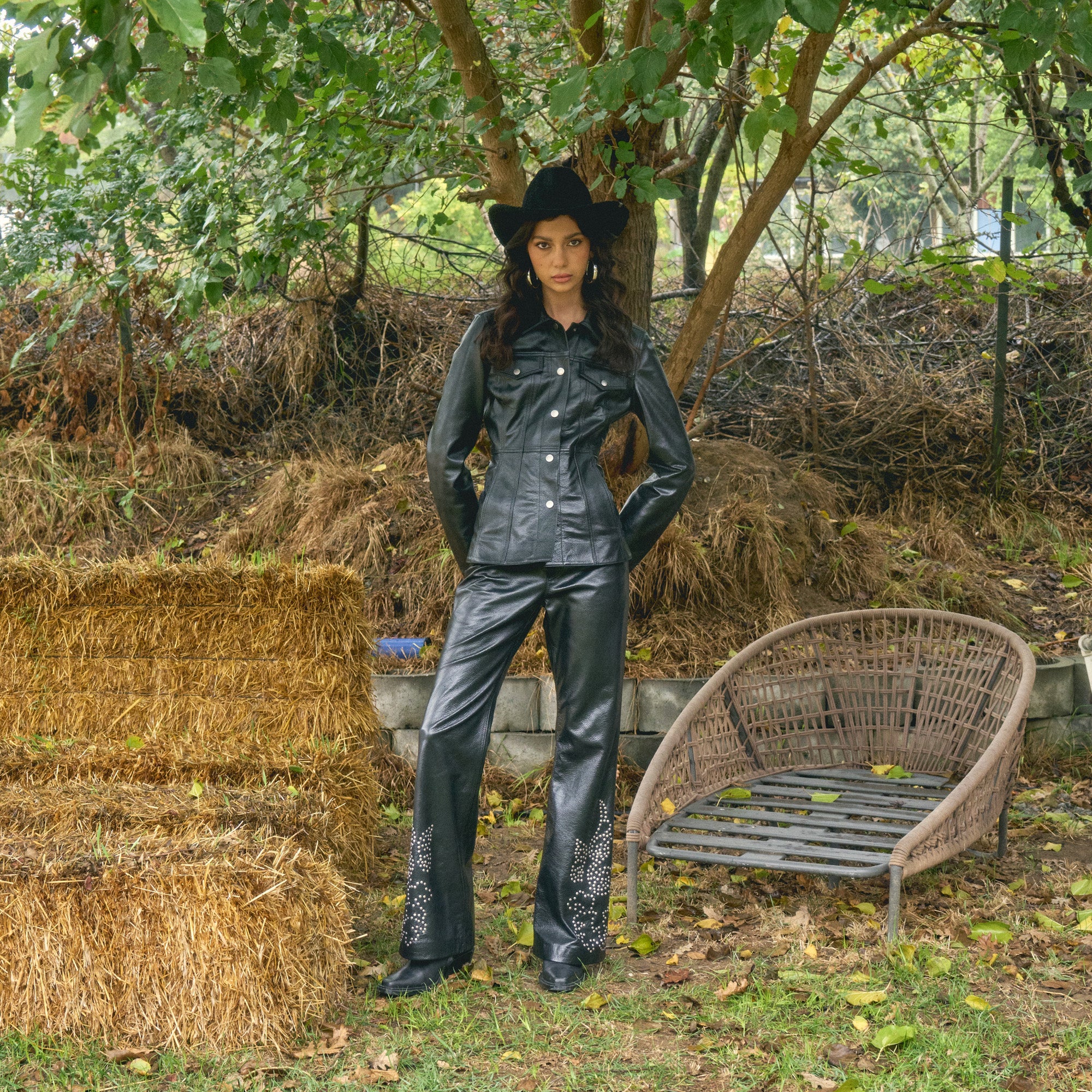 Fitted Dust Black Jacket