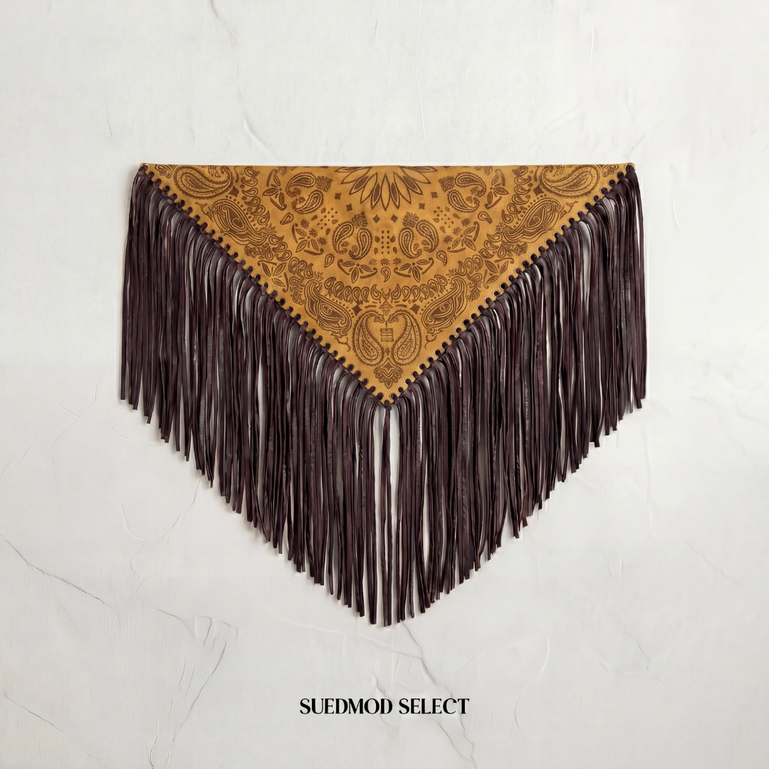 Signature Small Bandanna Scarf Mustard