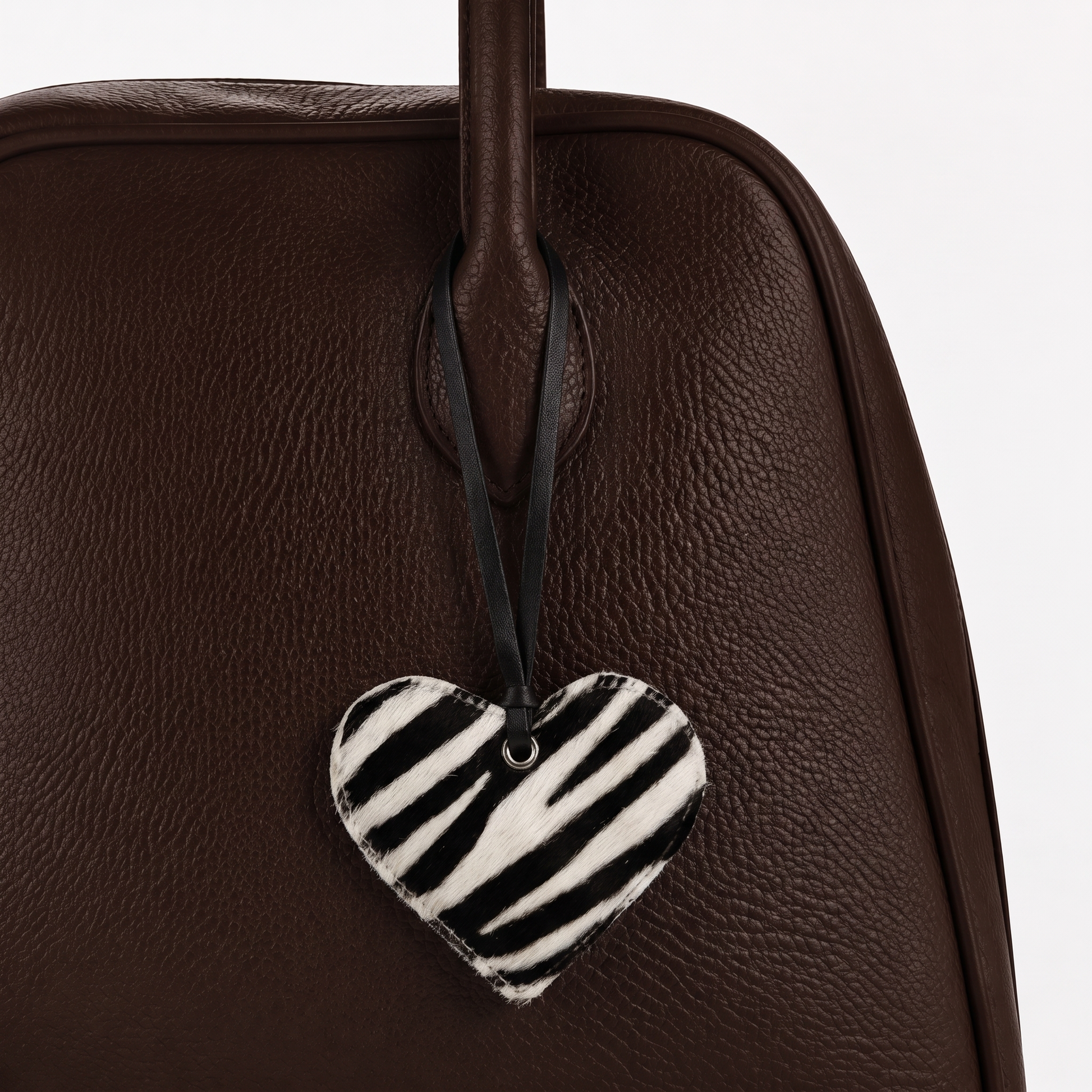Signature Heart Charms Zebra