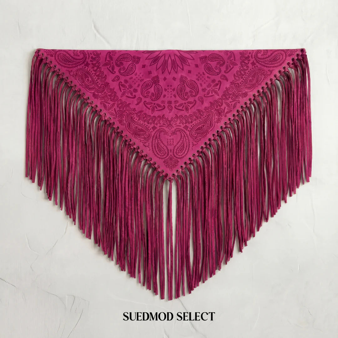 Signature Small Bandanna Scarf Rasberry