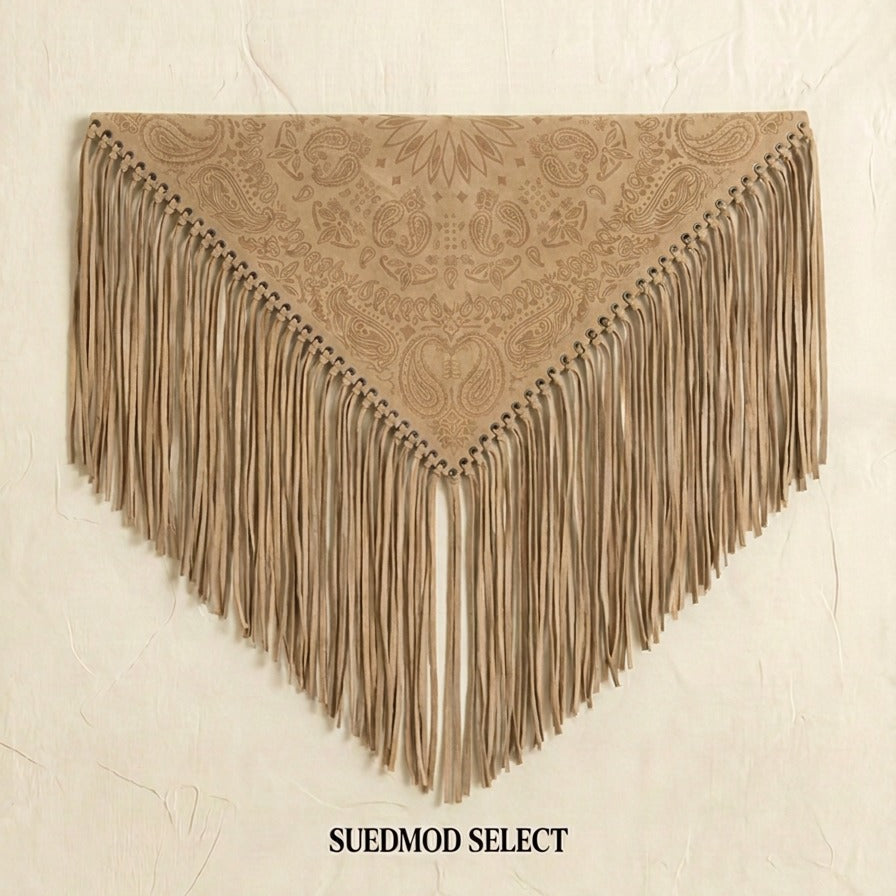 Signature Large Bandanna Scarf Salmon Cream
