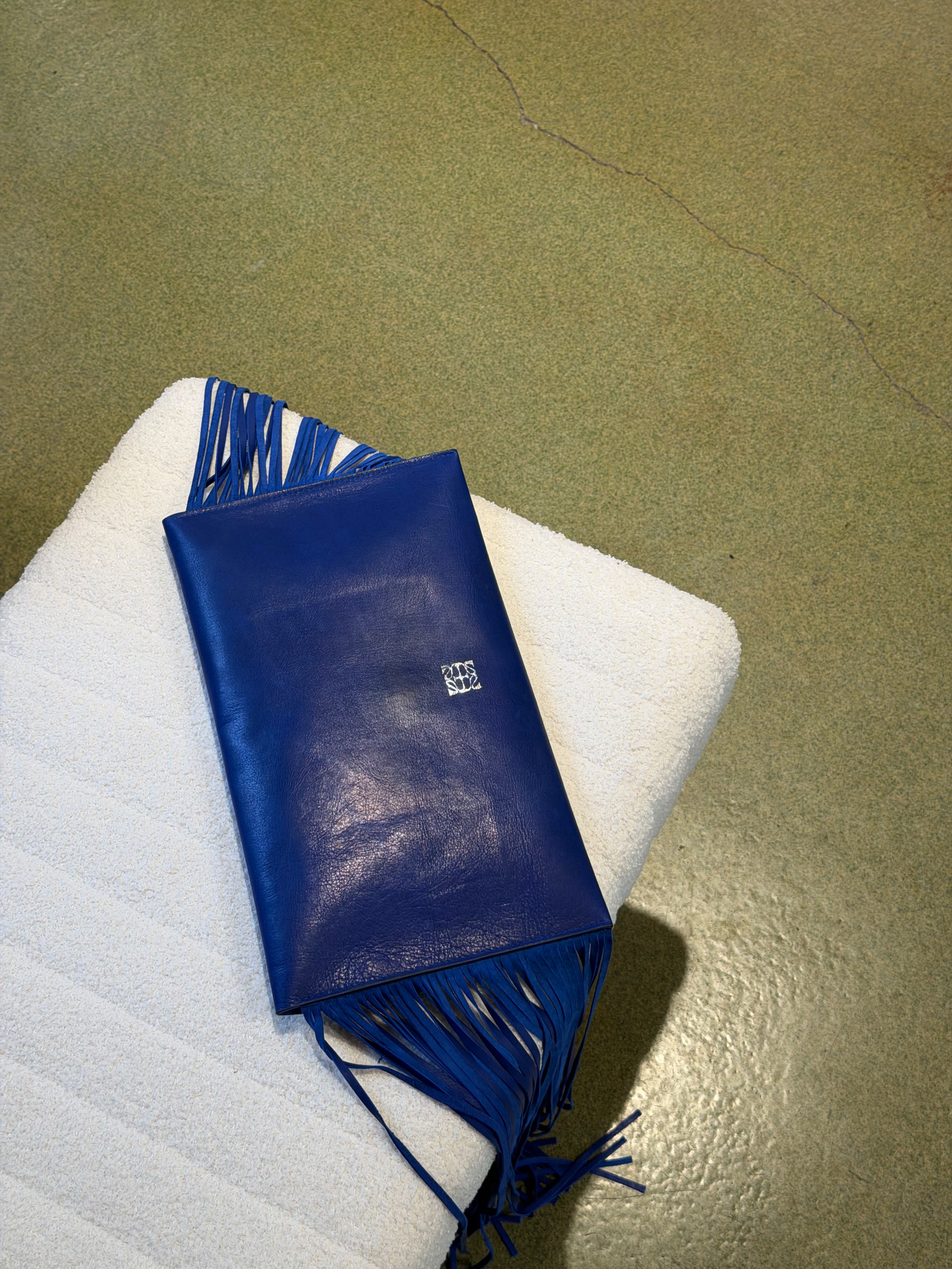 The Fringe Bag - Cobalt Blue