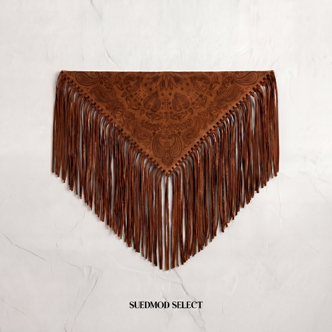Signature Large Bandanna Scarf Cinnamon