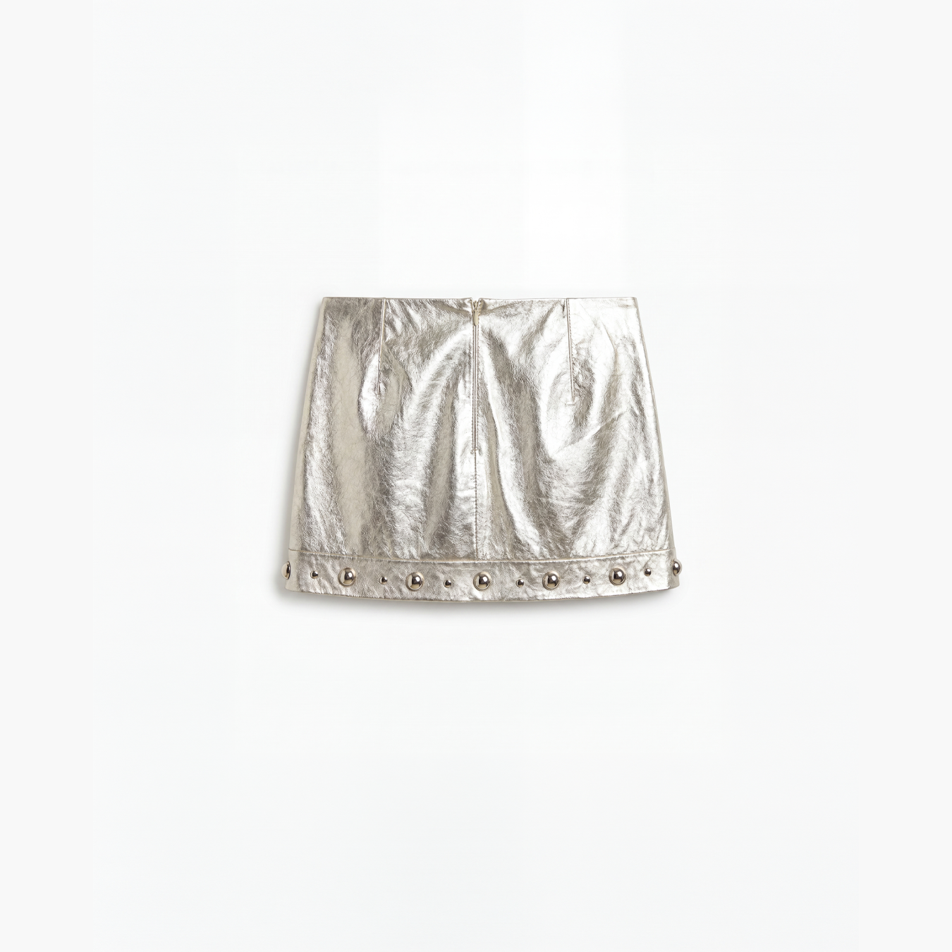 Disco Leather Skirt