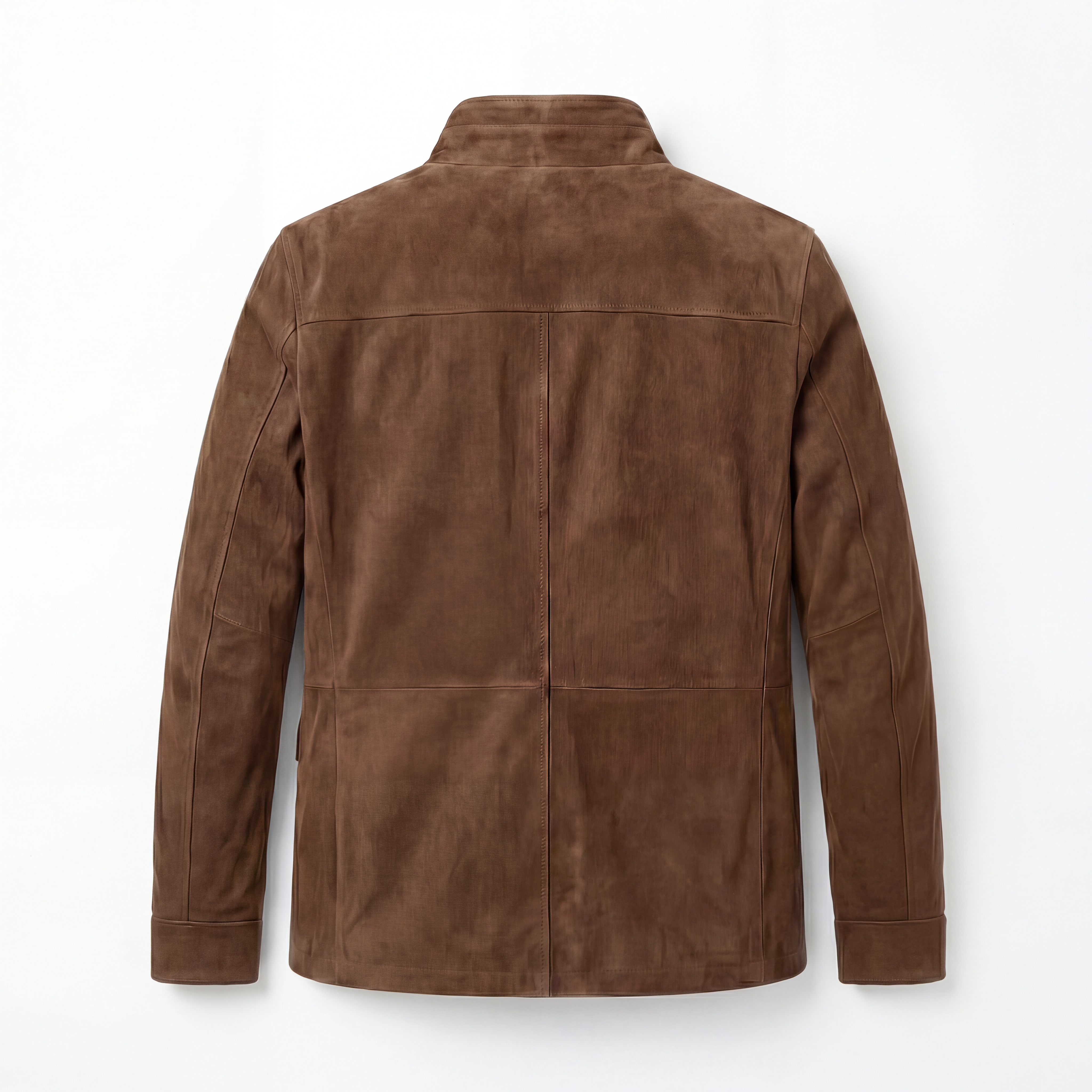 Sherlock Jacket Simple Neck - Brown