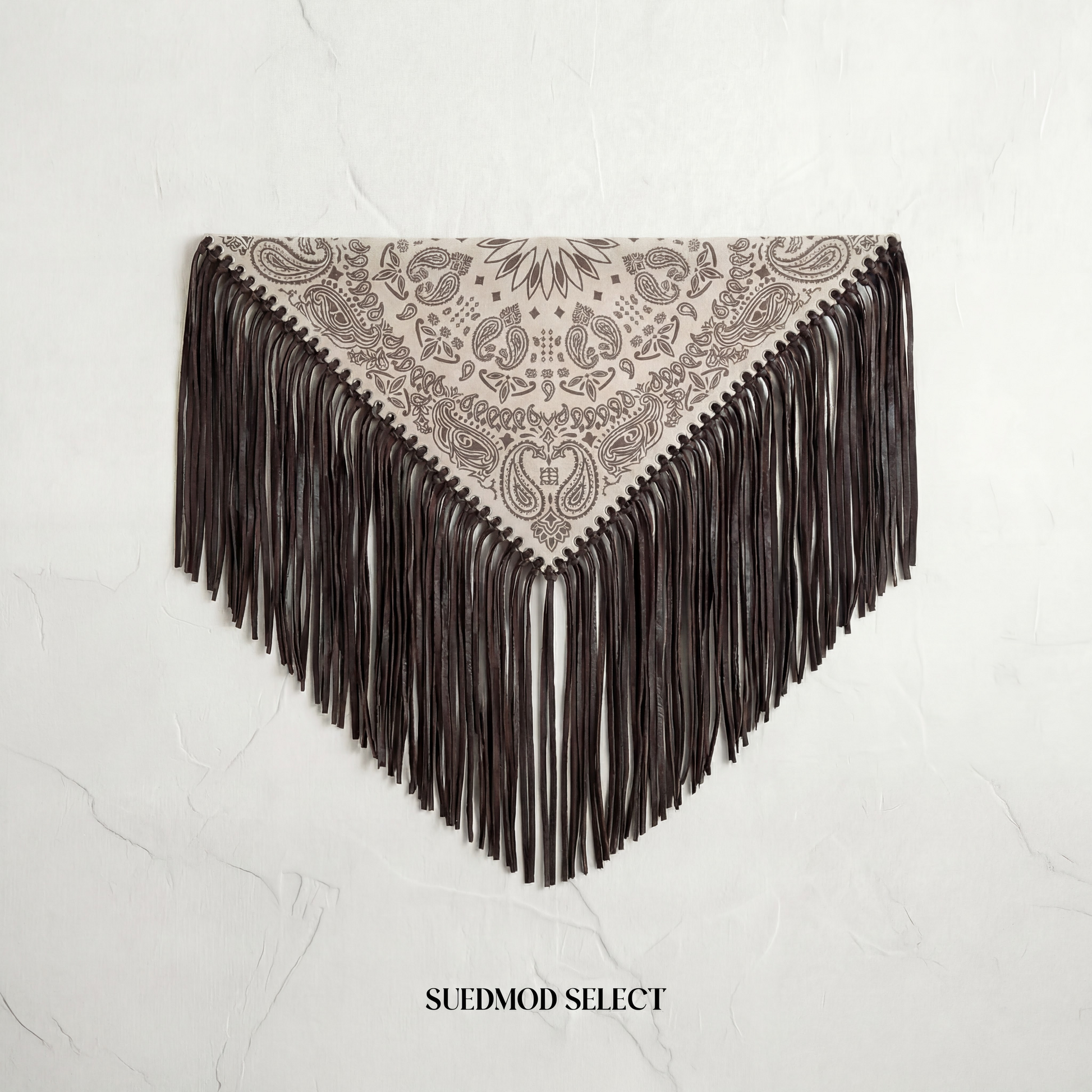 Signature Large Bandanna Scarf Cream