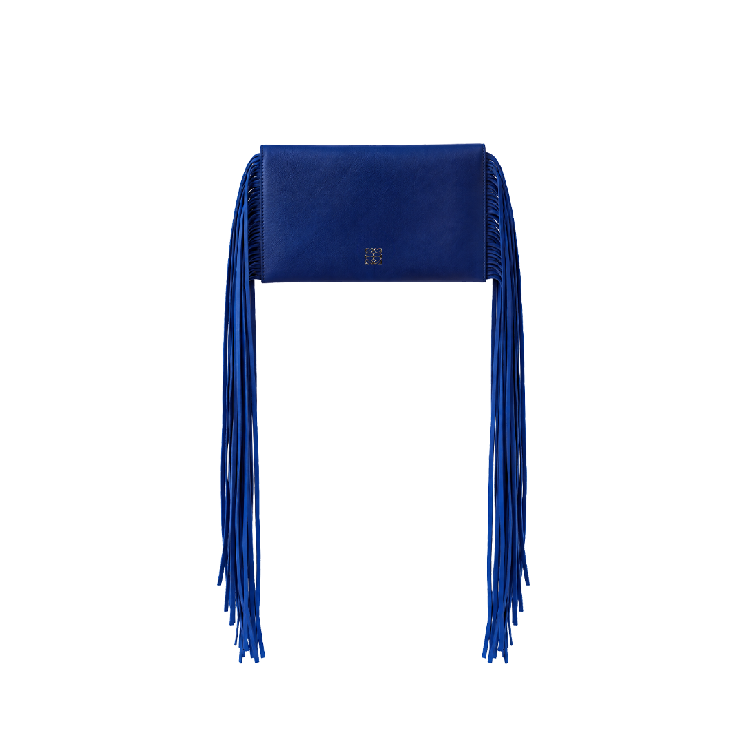 The Fringe Bag - Cobalt Blue