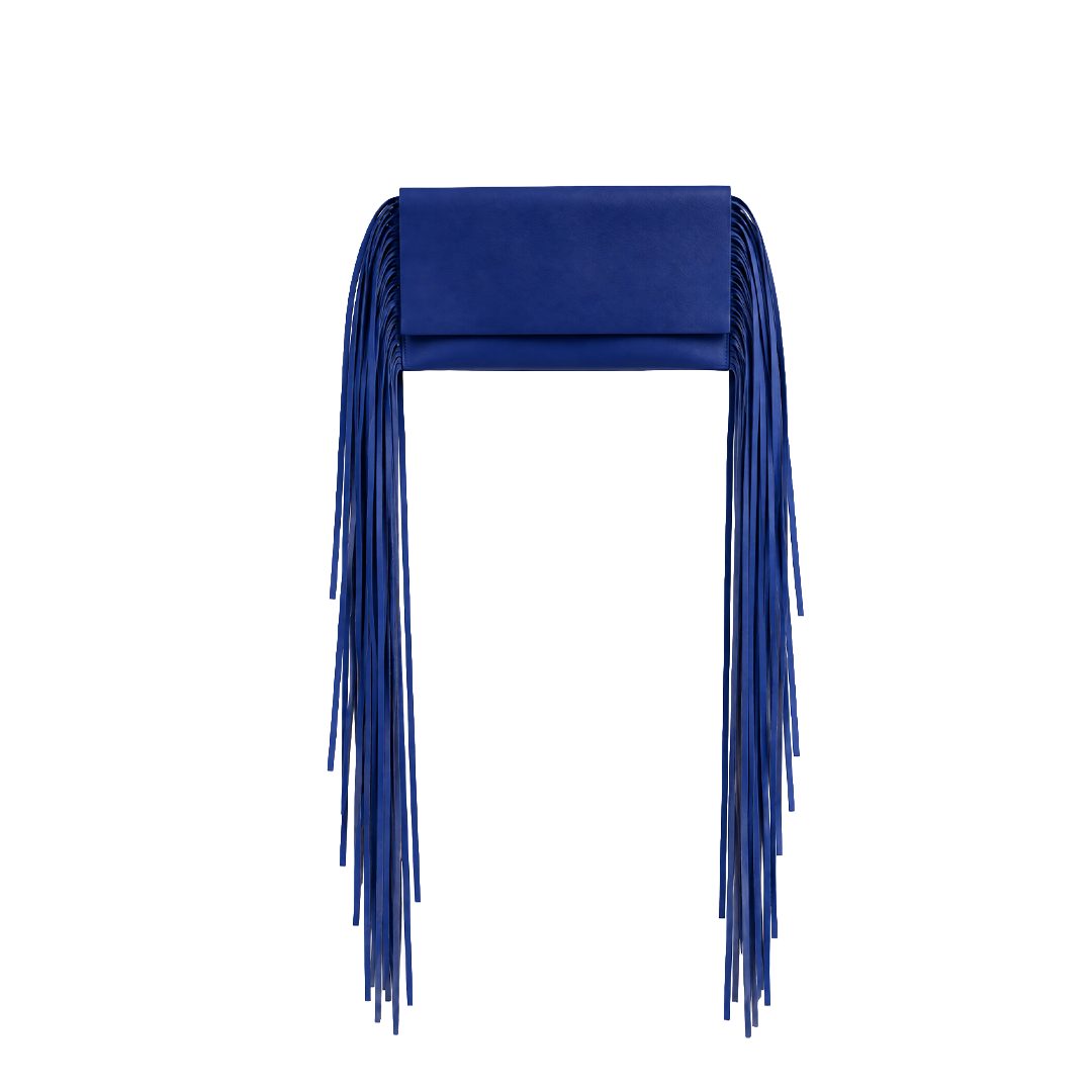 The Fringe Bag - Cobalt Blue