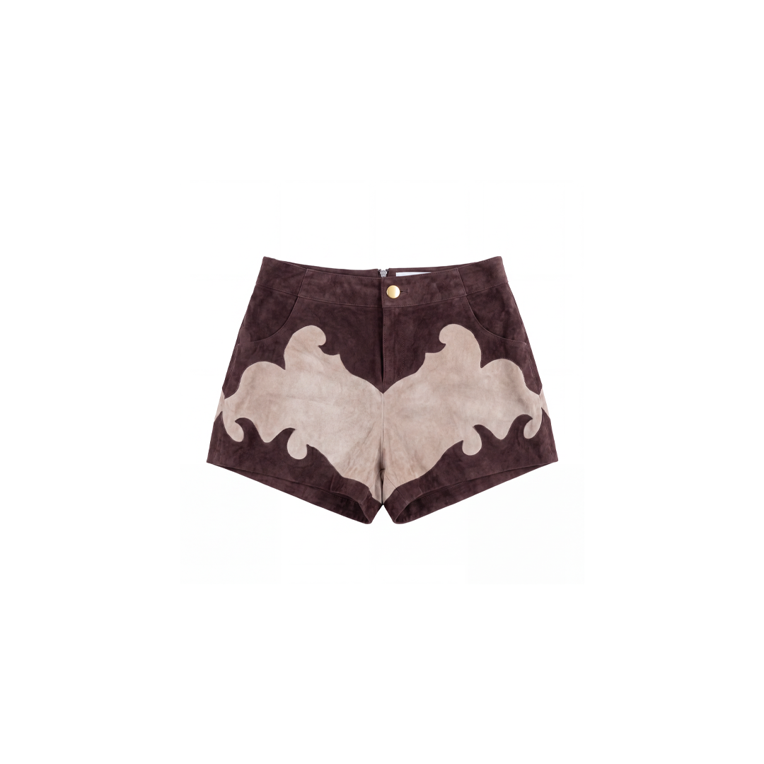 Studded Western Short
