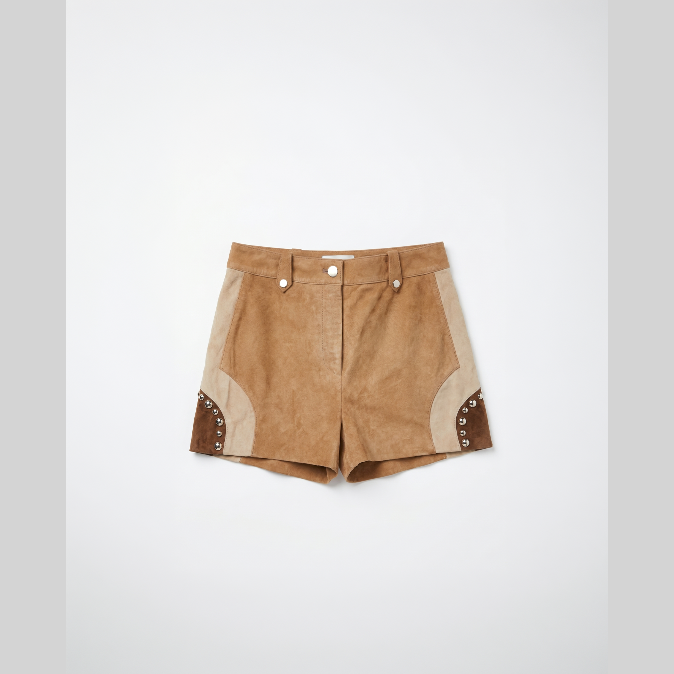 Tri Color Studded Short