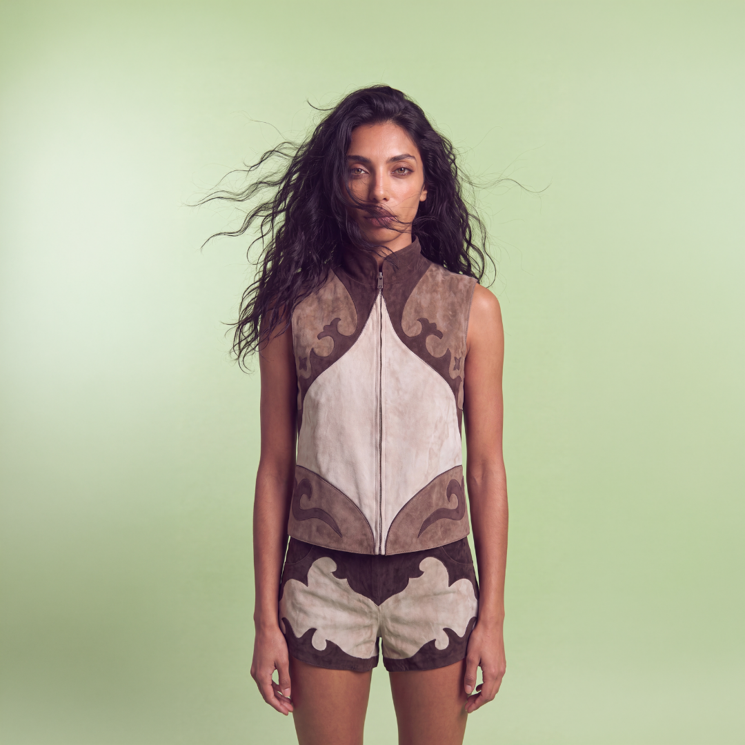 Western Suede Vest