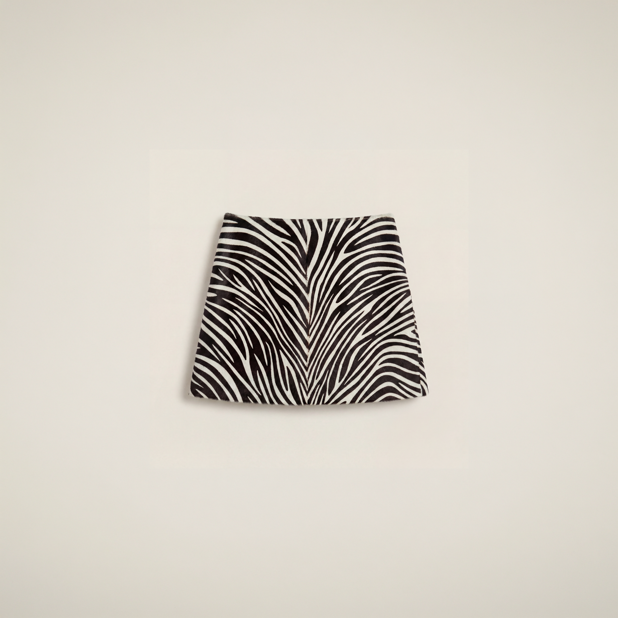 Zebra Mini Skirt