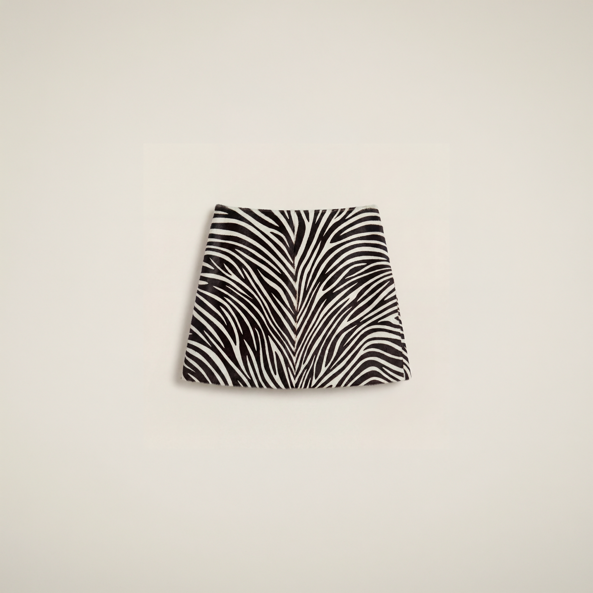Zebra Mini Skirt